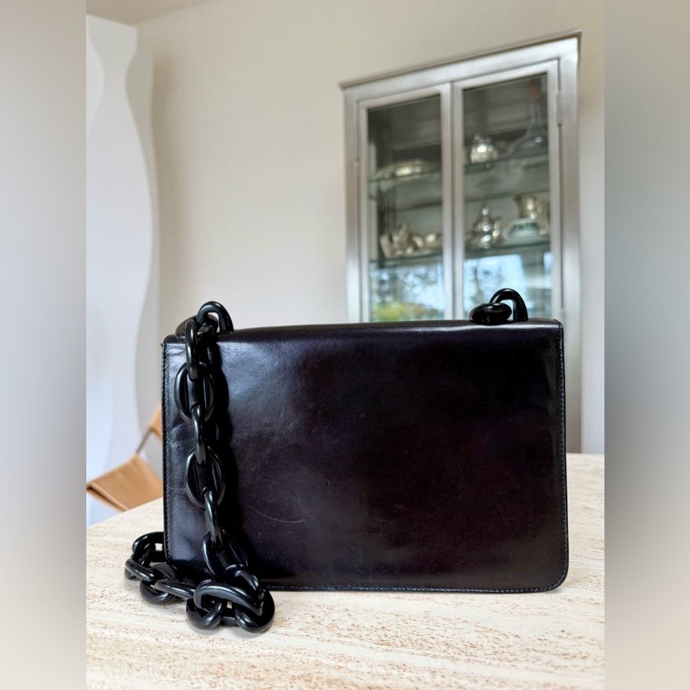 Prada Black Leather Crossbody Bag - Picture 2 of 10